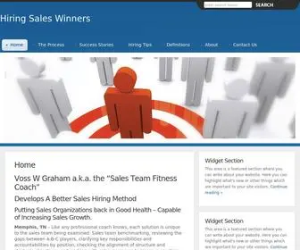 Hiringsaleswinners.com(Hiring Sales Team Winners) Screenshot