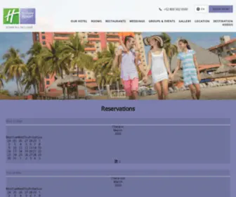 Hirixtapa.com(Hotel todo incluido en Ixtapa) Screenshot