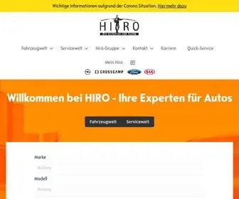 Hiro-Online.de(Hiro Automarkt GmbH) Screenshot