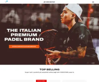 Hirostarpadel.com(Racchette da padel) Screenshot