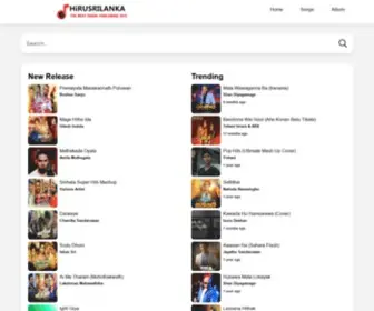 Hirusrilanka.net(Sinduwa.lk Official Web Site Download Mp3) Screenshot