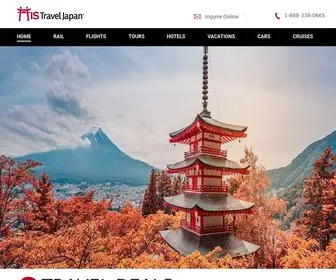 His-Traveljapan.com(Japan Travel) Screenshot