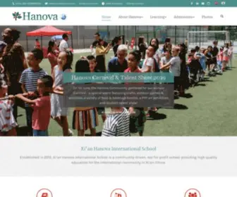 His-Xian.com(Xi'an Hanova International School) Screenshot