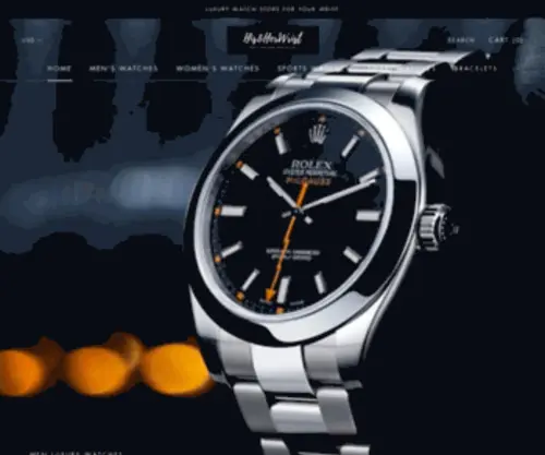 Hisandherwrist.com(Luxury Watch and Bracelet Store) Screenshot