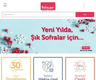 Hisar.com.tr(Sofra Sanat) Screenshot