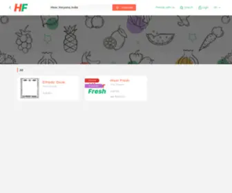 Hisarfresh.com(Hisarfresh) Screenshot