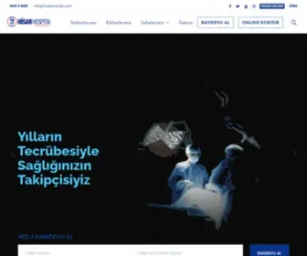 Hisarhospital.com(Ana Sayfa) Screenshot
