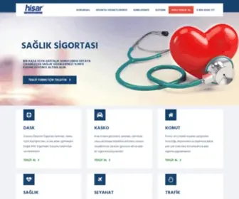 Hisarsigorta.com(Hisar Sigorta) Screenshot