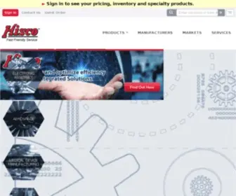 Hiscoinc.com(Supply Chain Solutions) Screenshot