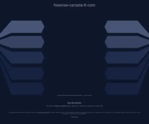 Hisense-Canada-FR.com(Hisense Canada FR) Screenshot