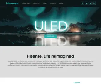 Hisense.com.ar(Hisense Argentina) Screenshot