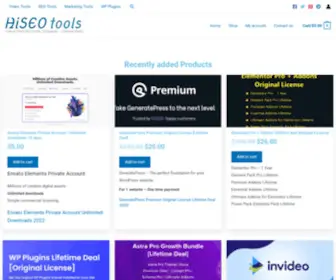 Hiseotools.com(Best SEO tools) Screenshot