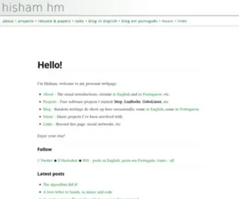 Hisham.hm(Hisham) Screenshot