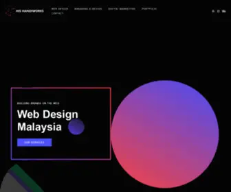 Hishandiworks.my(Web Design Malaysia) Screenshot