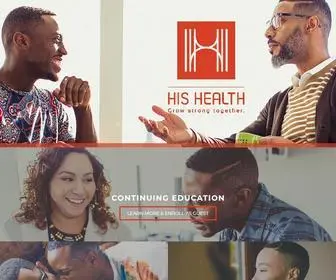 Hishealth.org(His Health) Screenshot