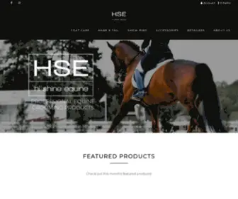 Hishineequine.com.au(Hi Shine Equine) Screenshot