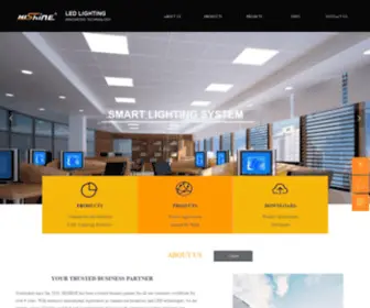 Hishineled.com(HISHINE LED) Screenshot