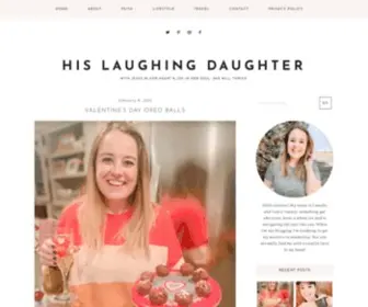 Hislaughingdaughter.com(His Laughing Daughter) Screenshot