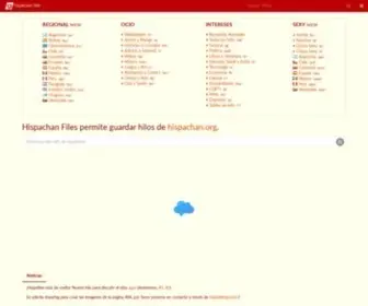 Hispafiles.ru(Hispachan Files) Screenshot