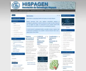 Hispagen.eu(Inicio) Screenshot