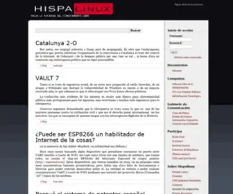 Hispalinux.es(Hispalinux) Screenshot