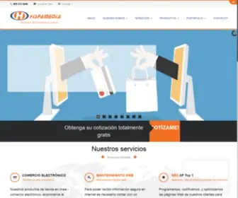 Hispamedia.net(Diseno de paginas web) Screenshot