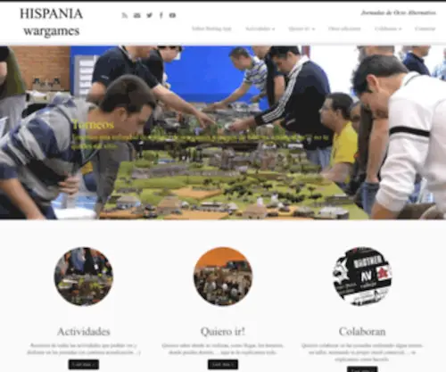 Hispaniawargames.com(Hispania Wargames) Screenshot