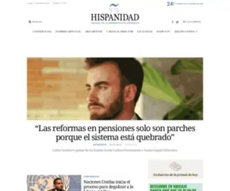 Hispanidad.com(Noticias de última hora) Screenshot