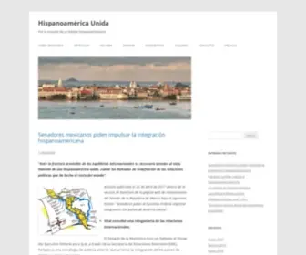 Hispanoamericaunida.com(Hispanoamérica Unida) Screenshot