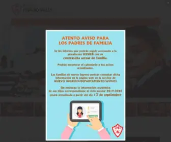 Hispanoingles.edu.mx(Bienvenidos) Screenshot