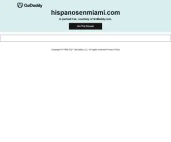 Hispanosenmiami.com(Hispanic People) Screenshot