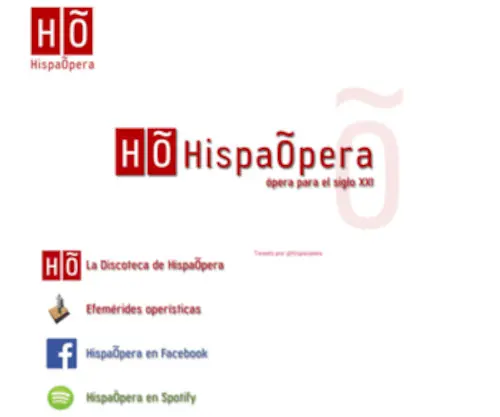 Hispaopera.com(Hispaopera) Screenshot