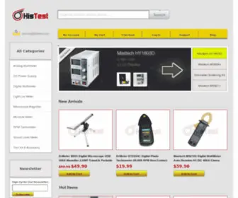 Histest.com(Professional Test Equipment & Measuring Tool) Screenshot