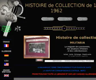 Histoire-Collection.com(Histoire de Collection) Screenshot