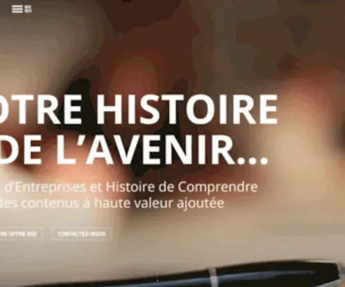 Histoire-Entreprises.fr(Histoire d'Entreprises) Screenshot