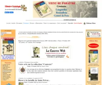 Histoire-Genealogie.com(Contexte) Screenshot