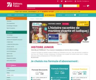 Histoire-Junior.fr(Histoire Junior) Screenshot