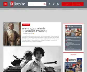 Histoire.presse.fr(Le magazine de référence des passionnés) Screenshot