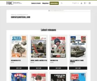 Histoireetcollections.com(Histoire & Collections) Screenshot