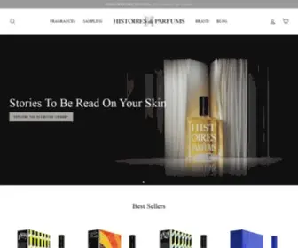 Histoiresdeparfums.com(Histoires de Parfums) Screenshot