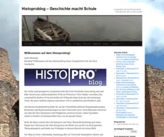 Histoproblog.org(Geschichte macht Schule) Screenshot