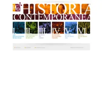 Historiacontemporanea.com(Presentación) Screenshot