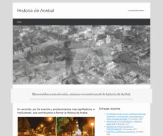 Historiadeacebal.com.ar(Historia de Acebal) Screenshot