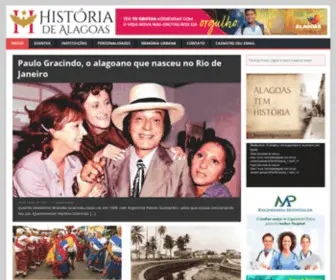 Historiadealagoas.com.br(História de Alagoas) Screenshot