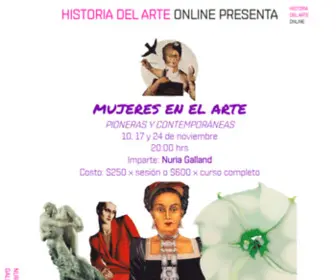 Historiadelarteonline.com(HISTORIA DEL ARTE ONLINE) Screenshot