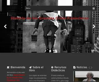 Historiadelascrisis.com(Historia de las grandes crisis financieras) Screenshot