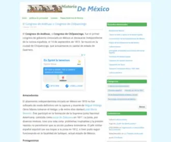 Historiademexicobreve.com(Historia) Screenshot