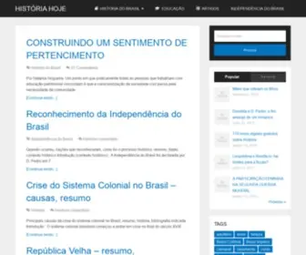 Historiahoje.com(História Hoje) Screenshot