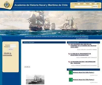 Historianaval.cl(Historia Naval) Screenshot