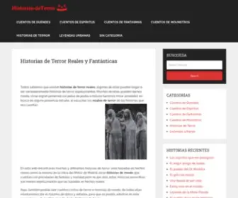 Historias-Deterror.com(WordPress) Screenshot
